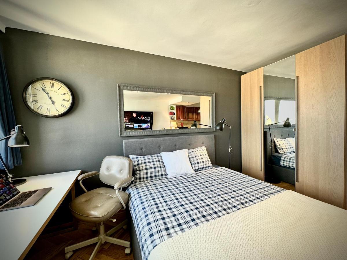 Super Apartament White Warszawa 2X Metro Scisle Centrum Wifi 300 Mbs New Buitenkant foto