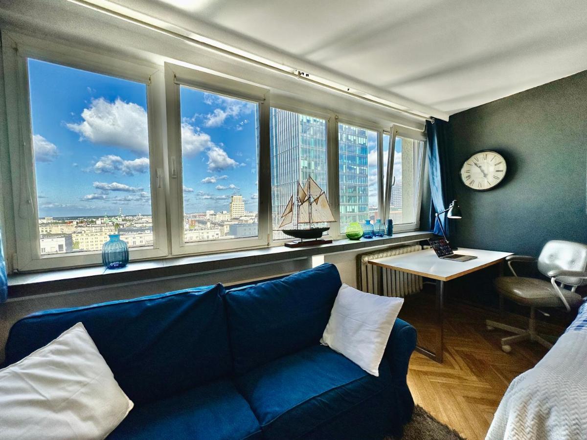 Super Apartament White Warszawa 2X Metro Scisle Centrum Wifi 300 Mbs New Buitenkant foto