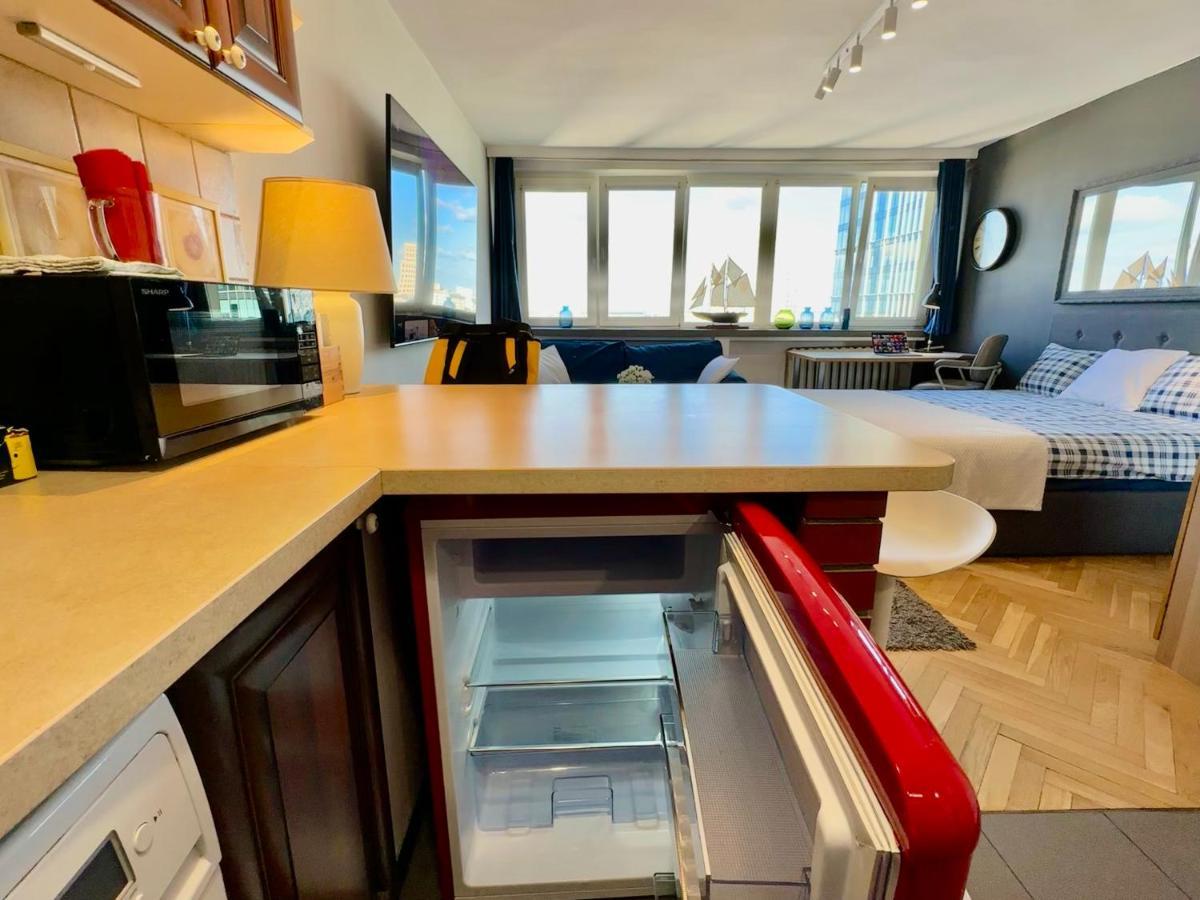Super Apartament White Warszawa 2X Metro Scisle Centrum Wifi 300 Mbs New Buitenkant foto