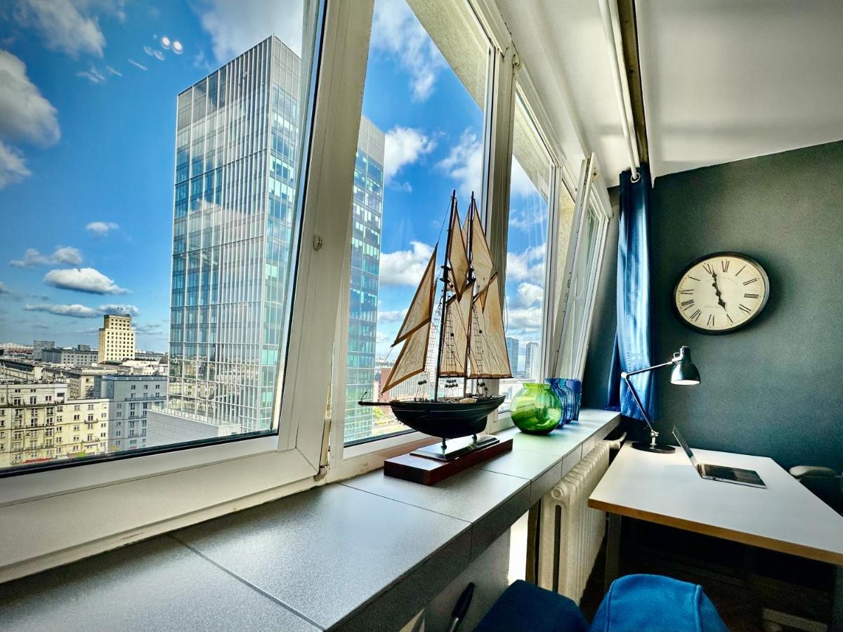 Super Apartament White Warszawa 2X Metro Scisle Centrum Wifi 300 Mbs New Buitenkant foto