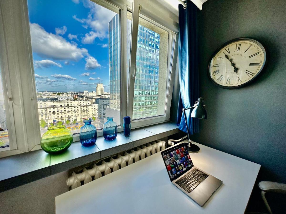 Super Apartament White Warszawa 2X Metro Scisle Centrum Wifi 300 Mbs New Buitenkant foto