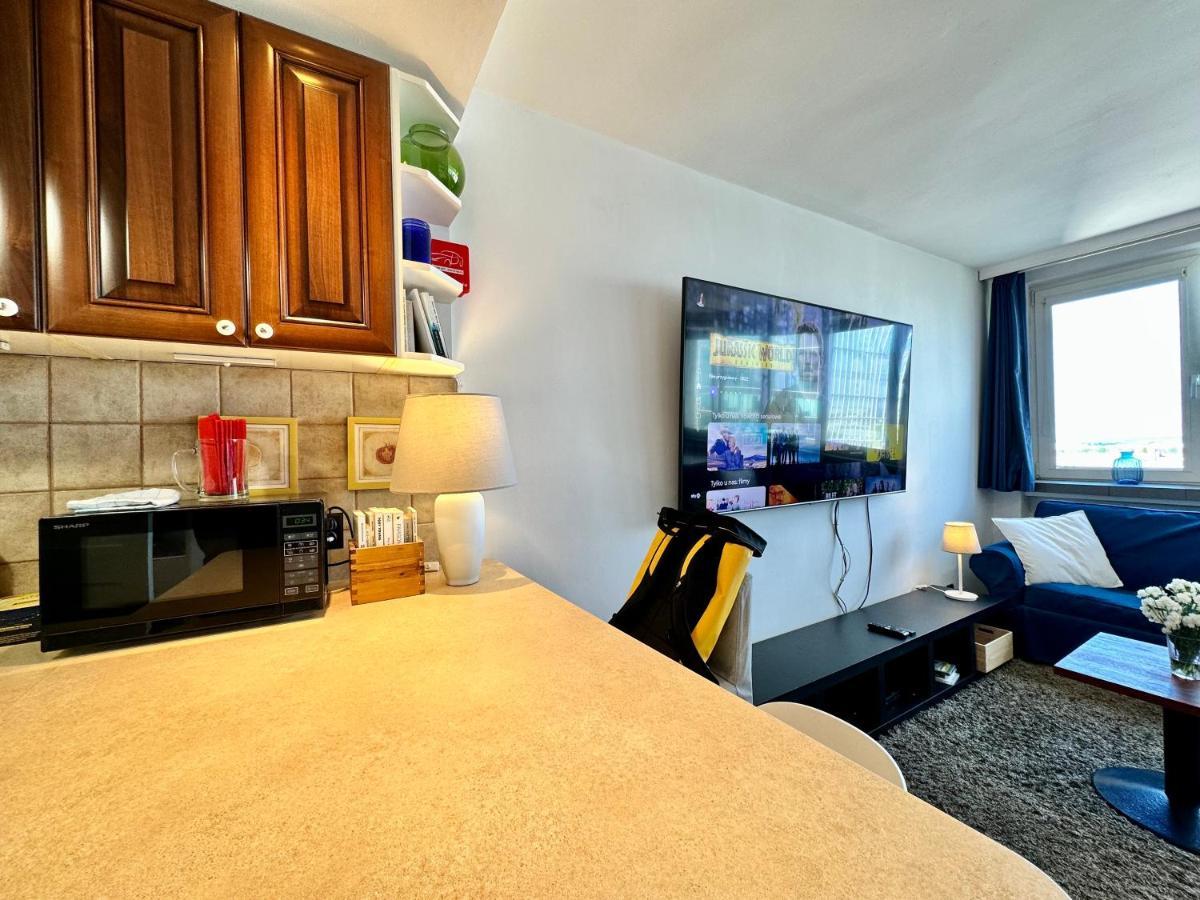 Super Apartament White Warszawa 2X Metro Scisle Centrum Wifi 300 Mbs New Buitenkant foto