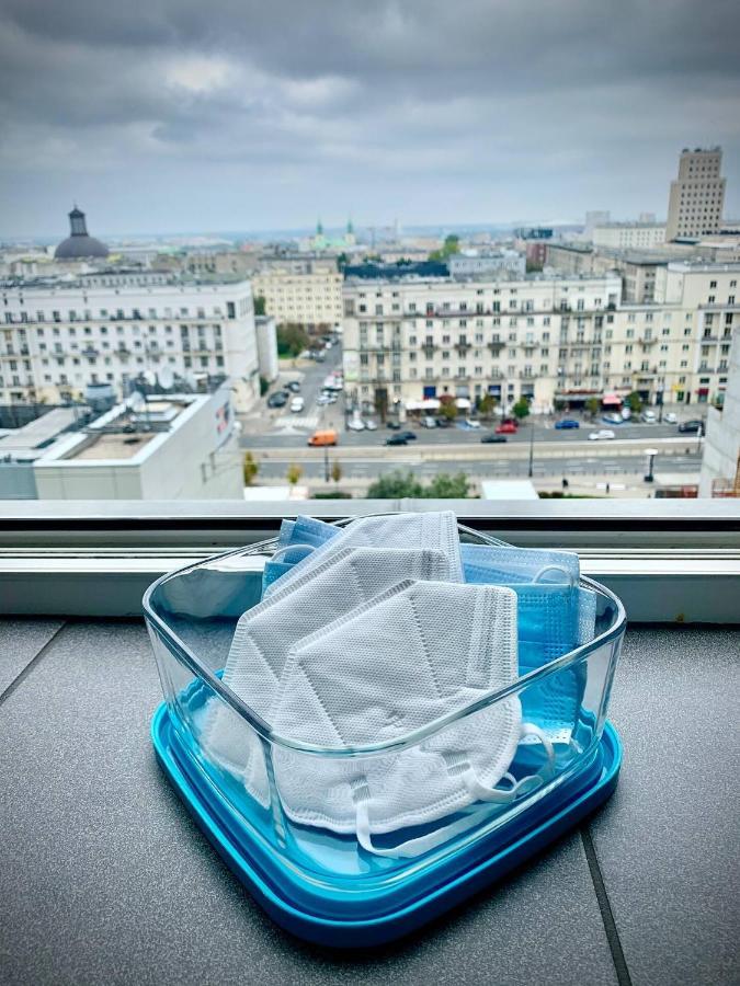 Super Apartament White Warszawa 2X Metro Scisle Centrum Wifi 300 Mbs New Buitenkant foto