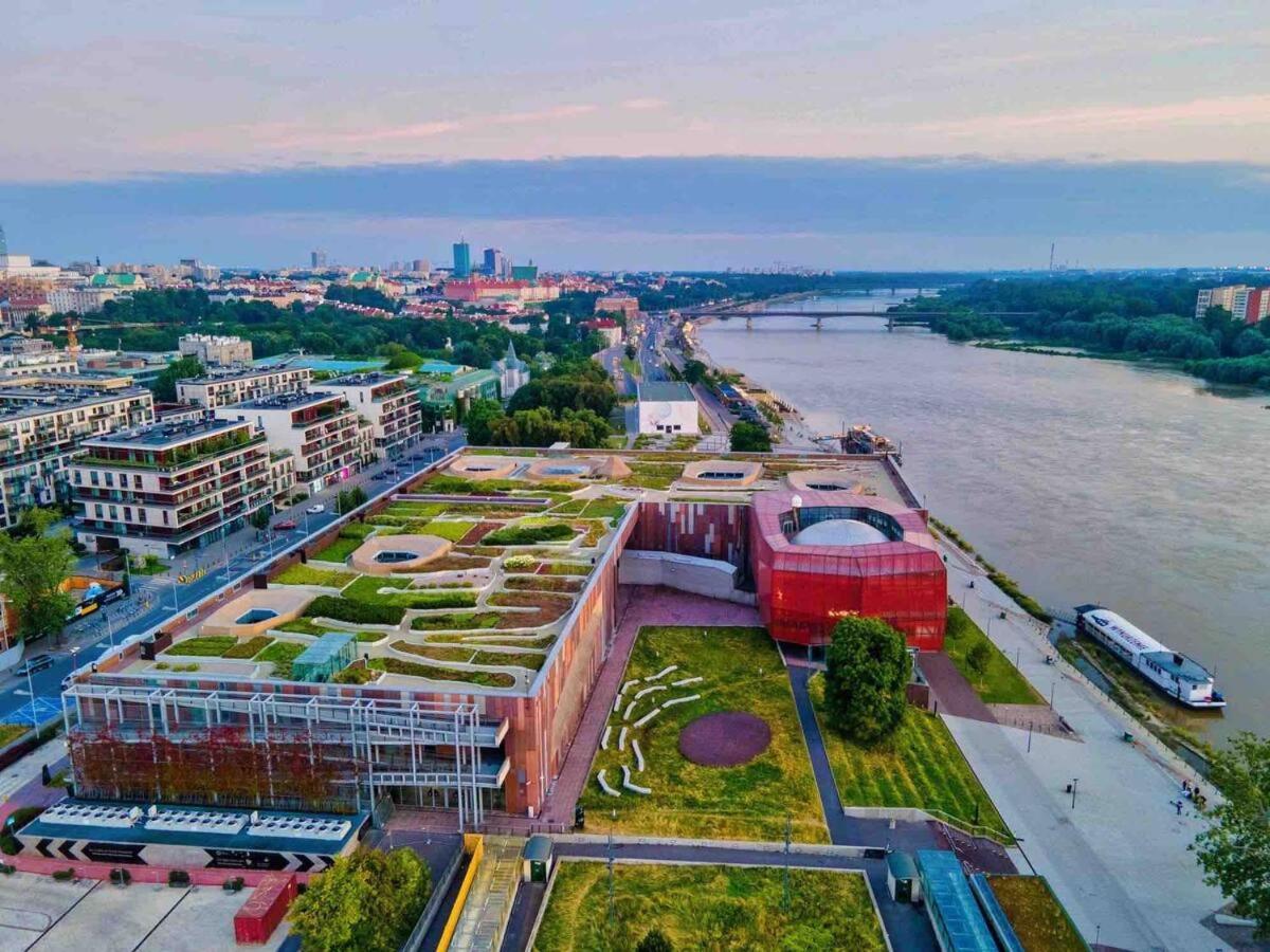 Super Apartament White Warszawa 2X Metro Scisle Centrum Wifi 300 Mbs New Buitenkant foto
