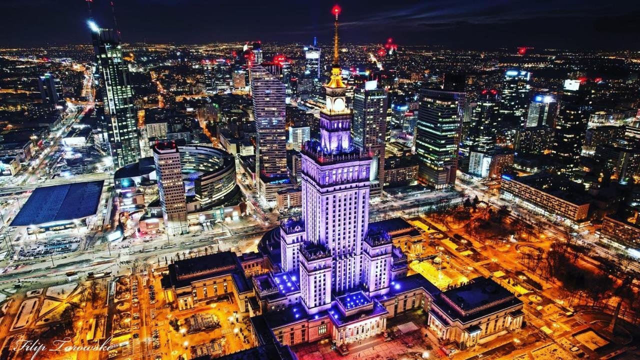 Super Apartament White Warszawa 2X Metro Scisle Centrum Wifi 300 Mbs New Buitenkant foto